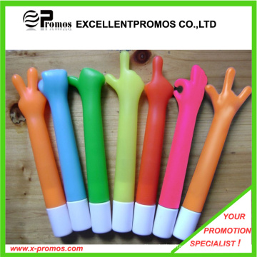 Promotion Advertisement Mini Hand Finger Shape Plastic Ball Pen (EP-6-H)